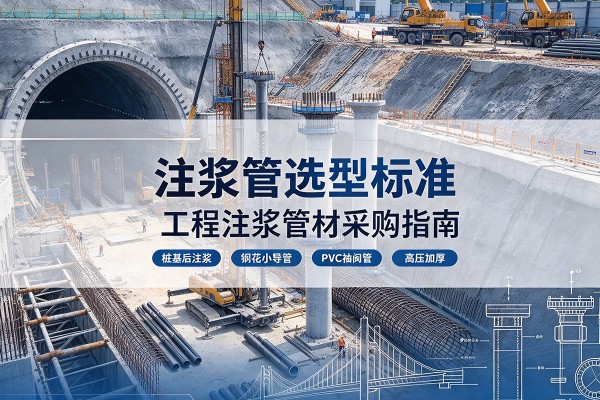 德安注浆管选型标准
