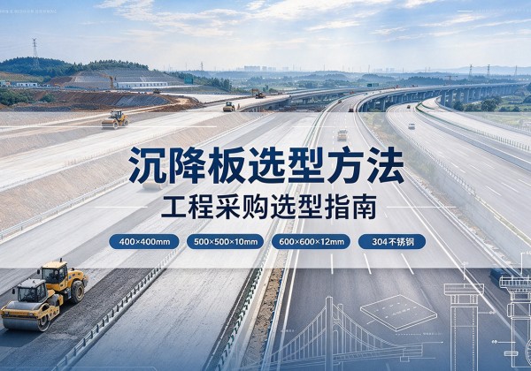 德安沉降板选择方法